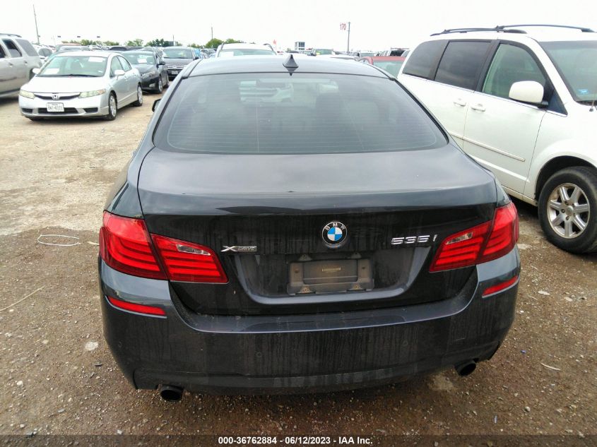 2013 BMW 5 SERIES 535I - WBAFR7C50DC820421