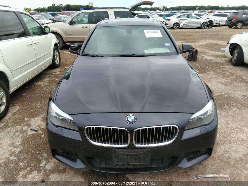 2013 BMW 5 SERIES 535I - WBAFR7C50DC820421