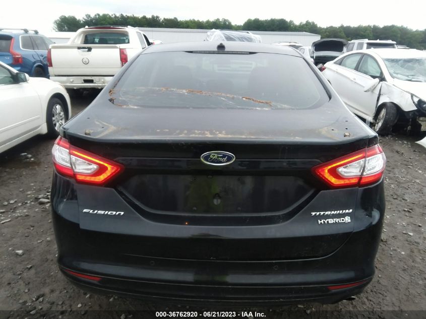 2015 FORD FUSION TITANIUM HYBRID - 3FA6P0RU9FR197860