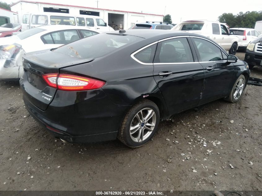 2015 FORD FUSION TITANIUM HYBRID - 3FA6P0RU9FR197860
