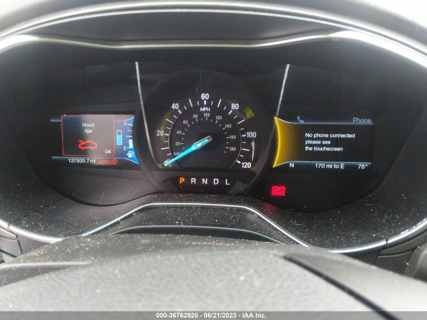2015 FORD FUSION TITANIUM HYBRID - 3FA6P0RU9FR197860