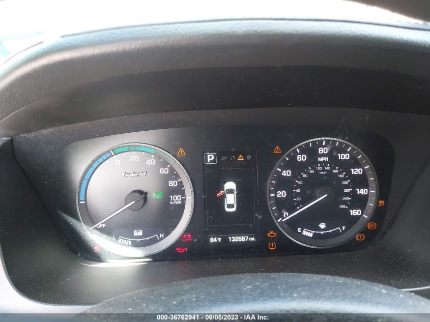 2016 HYUNDAI SONATA HYBRID SE - KMHE24L19GA012112