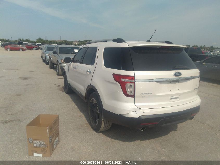 2013 FORD EXPLORER LIMITED - 1FM5K7F89DGB19552