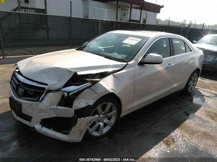 2013 CADILLAC ATS - 1G6AA5RAXD0176928