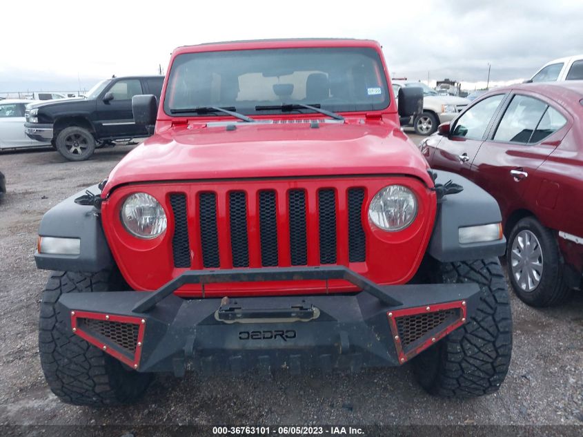 2018 JEEP WRANGLER UNLIMITED SPORT - 1C4HJXDN5JW263999