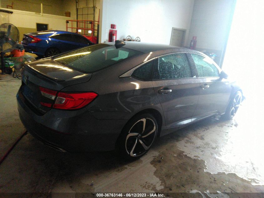 2020 HONDA ACCORD SEDAN SPORT - 1HGCV1F37LA026469