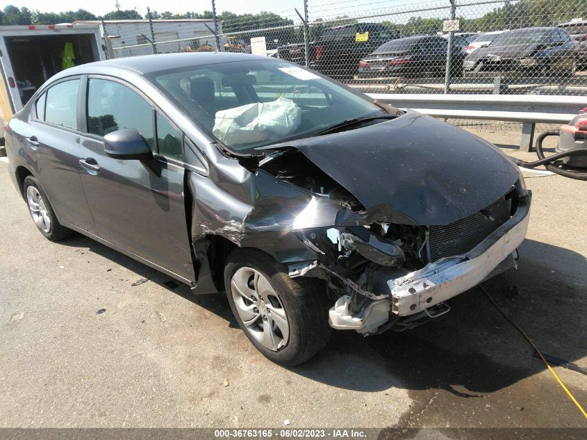 2013 HONDA CIVIC SDN LX - 19XFB2F54DE293465