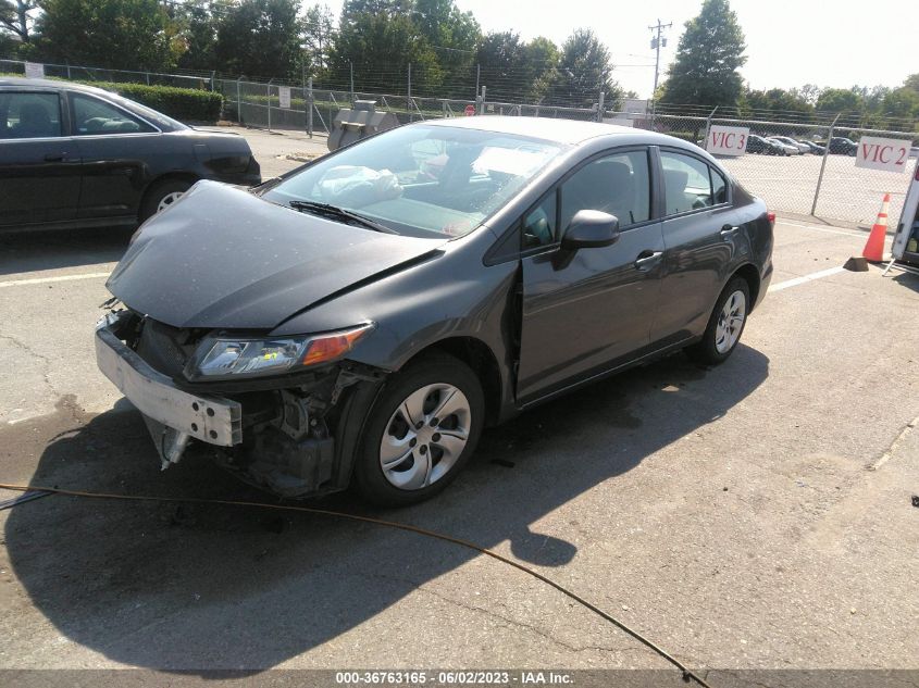 2013 HONDA CIVIC SDN LX - 19XFB2F54DE293465
