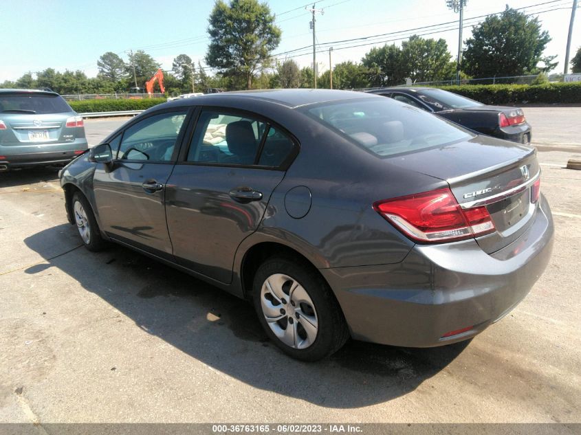 2013 HONDA CIVIC SDN LX - 19XFB2F54DE293465