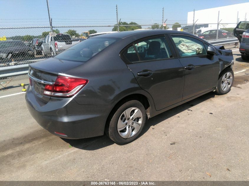 2013 HONDA CIVIC SDN LX - 19XFB2F54DE293465