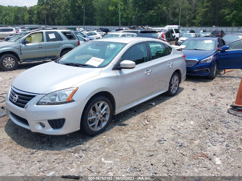 2014 NISSAN SENTRA SR - 3N1AB7AP1EY312430