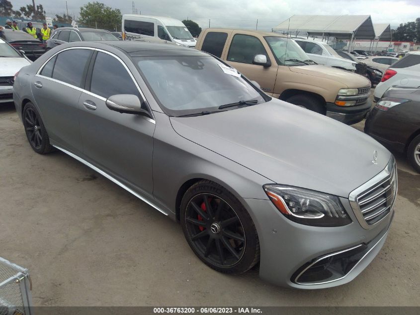 WDDUG8JB7JA390110 MERCEDES-BENZ S-CLASS AMG S 63 2018
