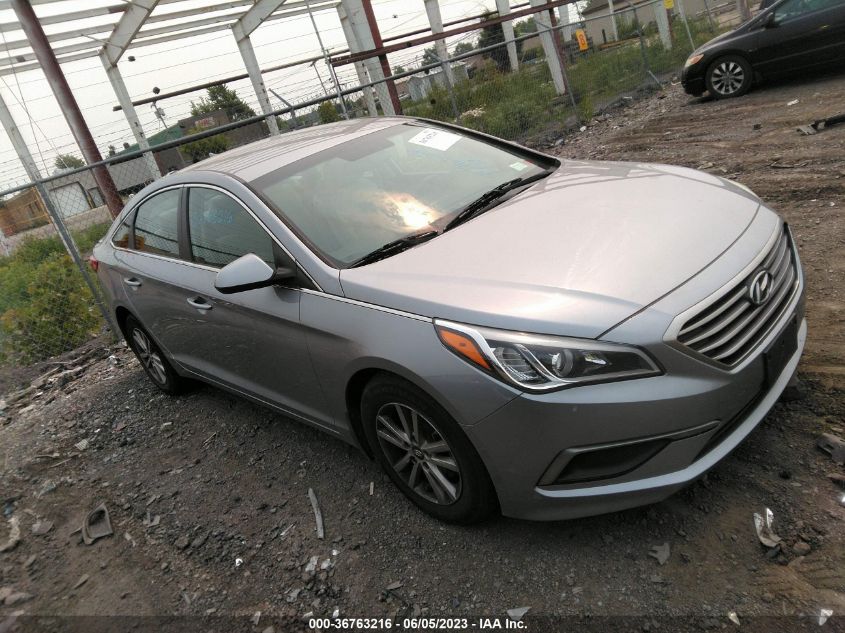 2016 HYUNDAI SONATA 2.4L SE - 5NPE24AF6GH413063