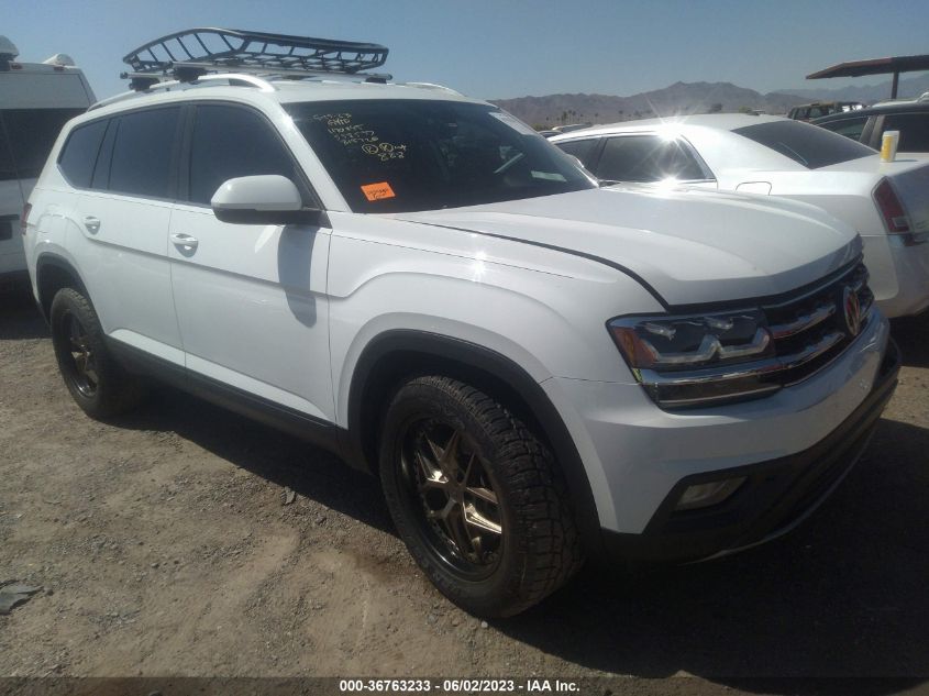 2019 VOLKSWAGEN ATLAS 3.6L V6 SE W/TECHNOLOGY - 1V2UR2CA4KC558537
