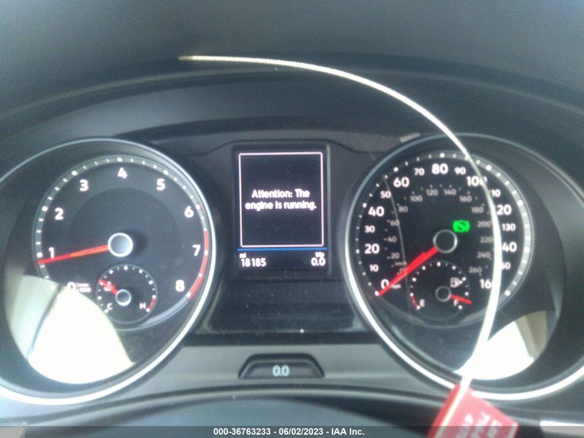 2019 VOLKSWAGEN ATLAS 3.6L V6 SE W/TECHNOLOGY - 1V2UR2CA4KC558537