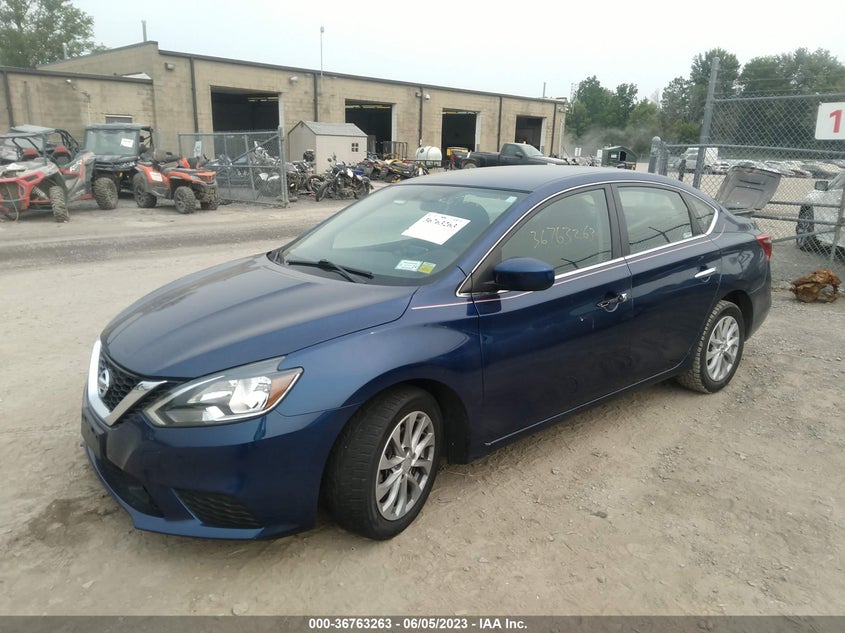 VIN 3N1AB7AP2KY280504 2019 NISSAN SENTRA SV