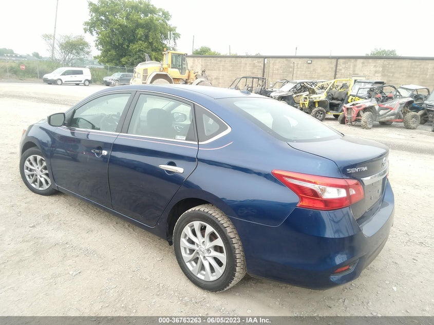VIN 3N1AB7AP2KY280504 2019 NISSAN SENTRA SV
