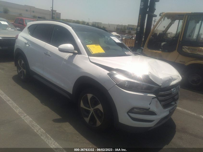 2018 HYUNDAI TUCSON LIMITED - KM8J33A27JU740342