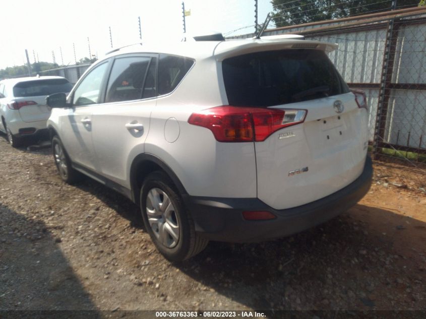 2014 TOYOTA RAV4 LE - JTMBFREV2EJ004116