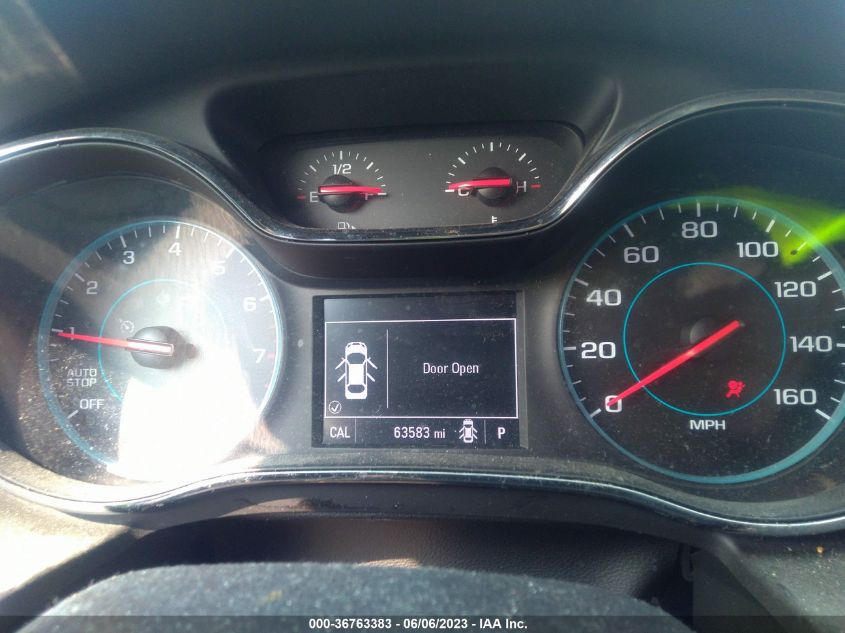 2017 CHEVROLET CRUZE LT - 1G1BE5SM3H7260153