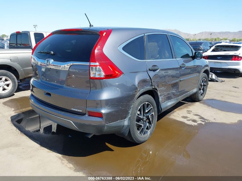 2016 HONDA CR-V SE - 2HKRM3H44GH521787