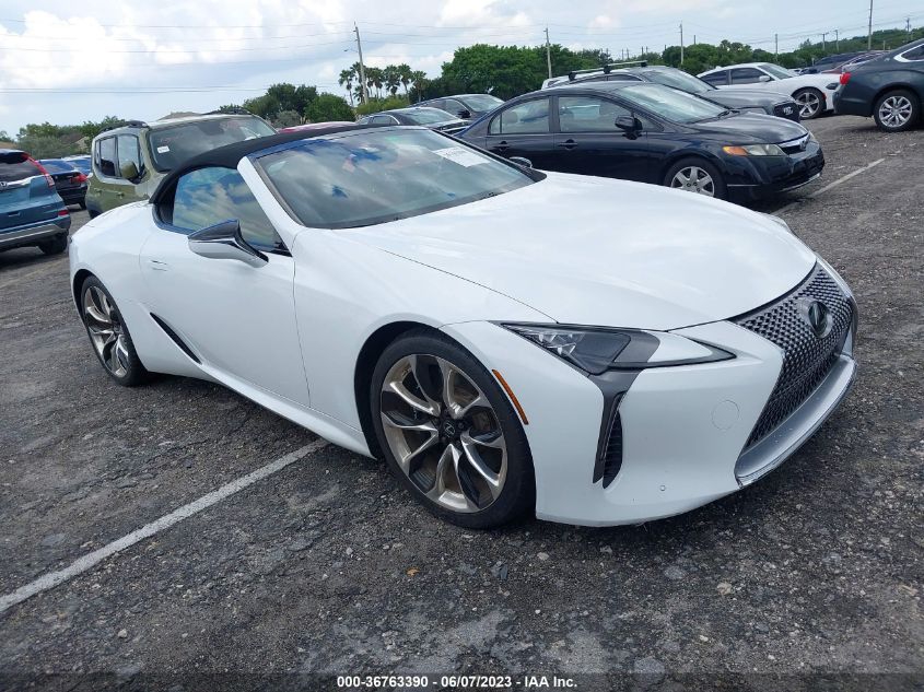 2021 LEXUS LC 500 JTHKPAAY2MA103529