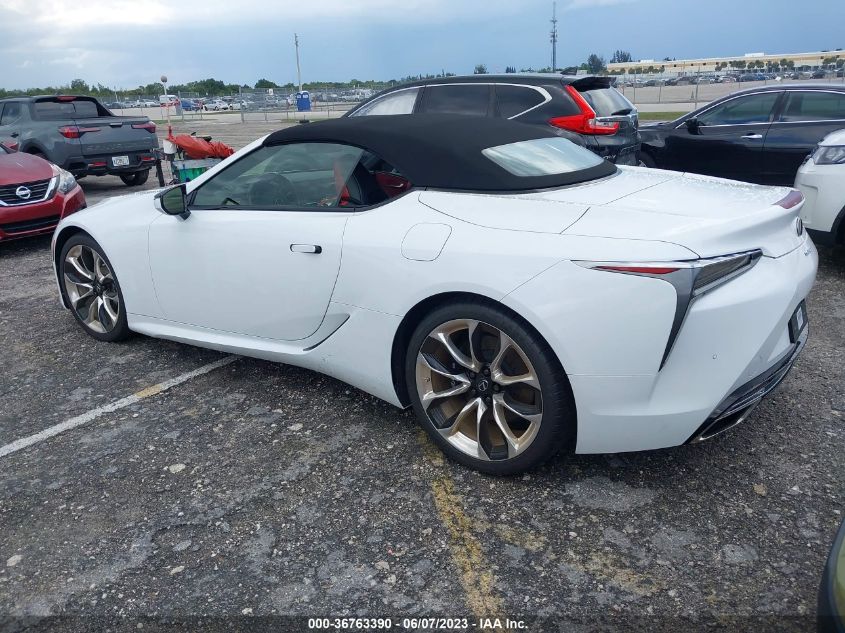 2021 LEXUS LC 500 JTHKPAAY2MA103529