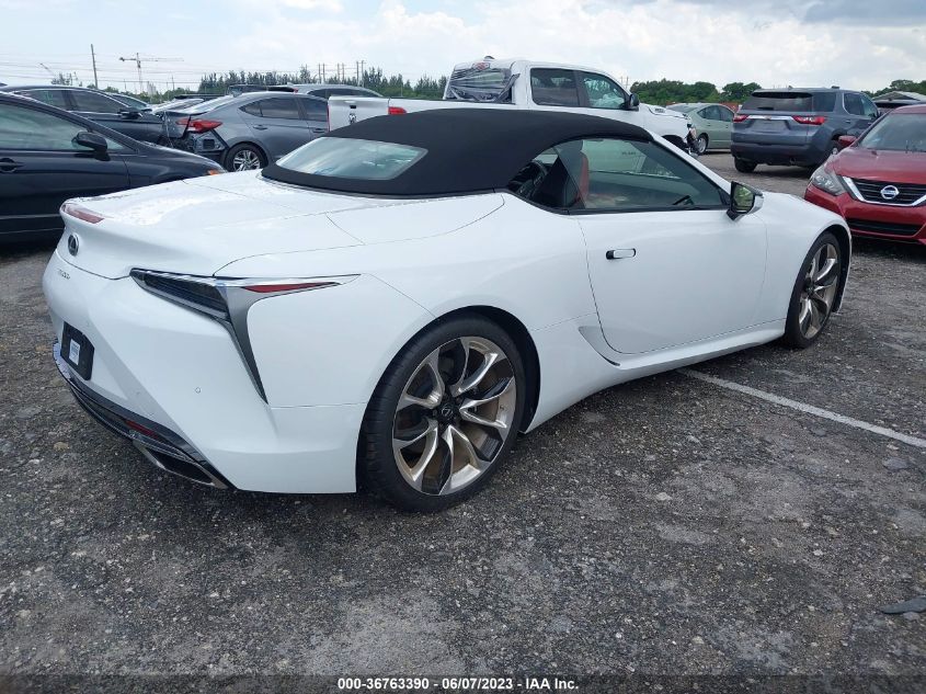 2021 LEXUS LC 500 JTHKPAAY2MA103529