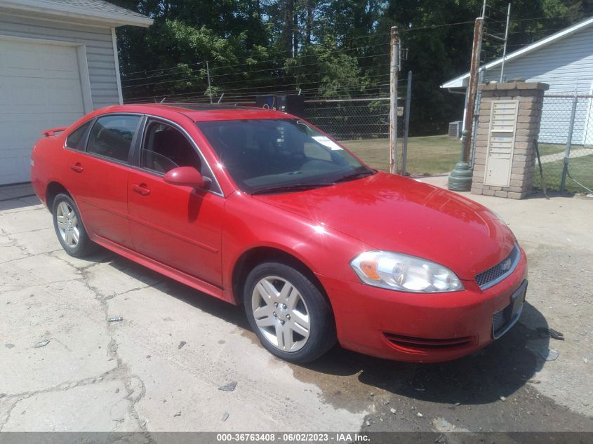 2013 CHEVROLET IMPALA LT - 2G1WG5E30D1175650