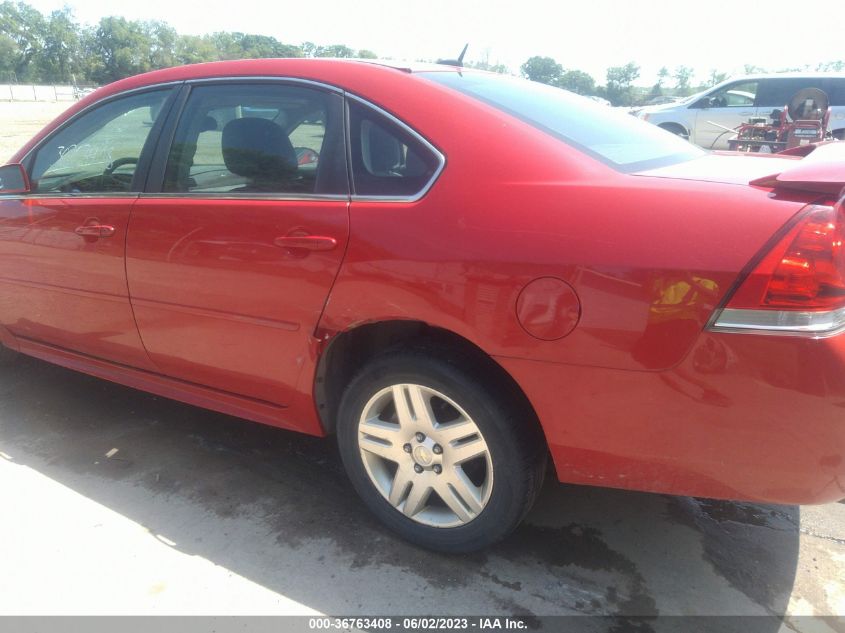 2013 CHEVROLET IMPALA LT - 2G1WG5E30D1175650