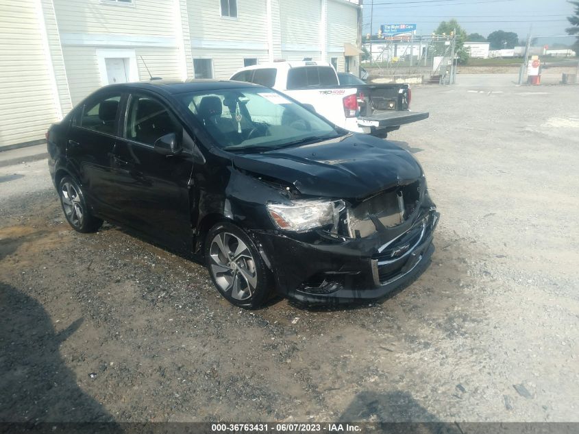 2019 CHEVROLET SONIC PREMIER - 1G1JF5SB0K4121520