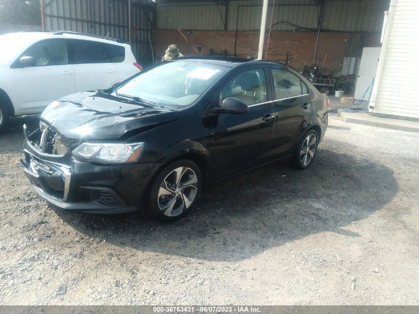 2019 CHEVROLET SONIC PREMIER - 1G1JF5SB0K4121520