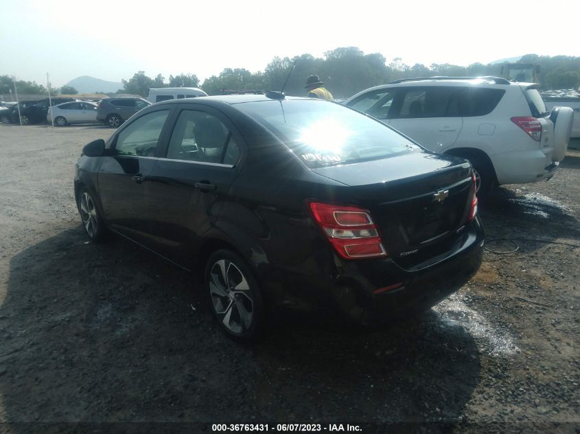 2019 CHEVROLET SONIC PREMIER - 1G1JF5SB0K4121520
