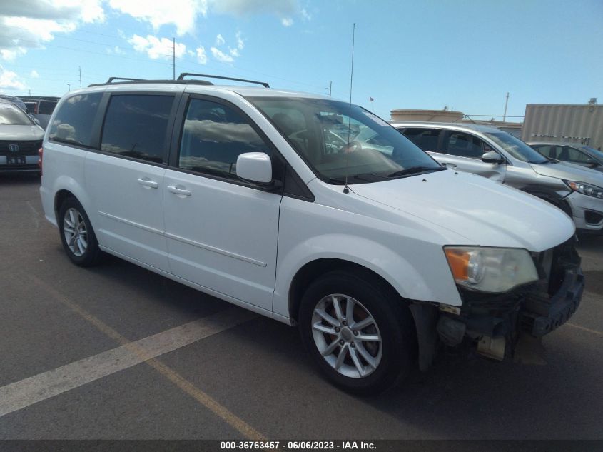 2014 DODGE GRAND CARAVAN SXT - 2C4RDGCG6ER209611