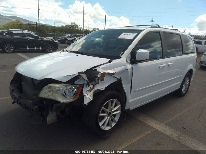 2014 DODGE GRAND CARAVAN SXT - 2C4RDGCG6ER209611