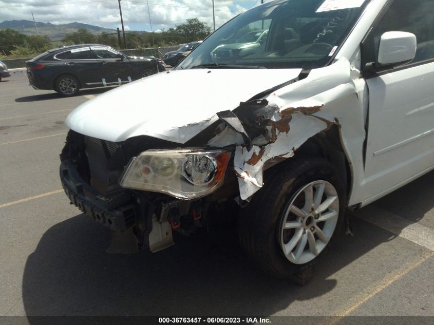 2014 DODGE GRAND CARAVAN SXT - 2C4RDGCG6ER209611