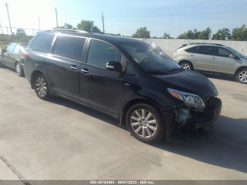 5TDDZ3DC9HS165552 2017 TOYOTA SIENNA, photo no. 1