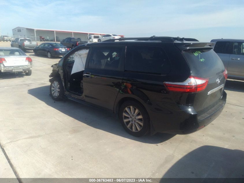 5TDDZ3DC9HS165552 2017 TOYOTA SIENNA, photo no. 3