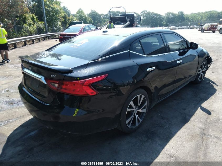 2017 NISSAN MAXIMA SV - 1N4AA6AP9HC401885