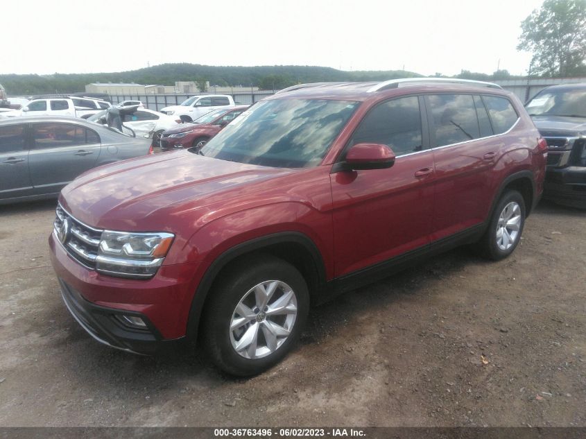 2018 VOLKSWAGEN ATLAS 3.6L V6 SE - 1V2LR2CA7JC545341