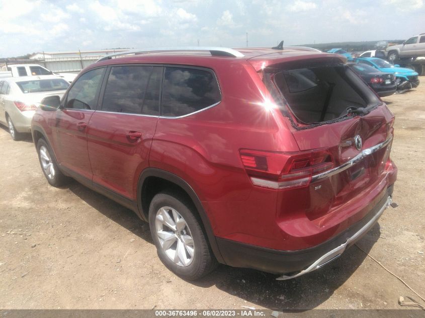 2018 VOLKSWAGEN ATLAS 3.6L V6 SE - 1V2LR2CA7JC545341