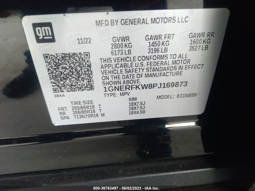 2023 CHEVROLET TRAVERSE LS - 1GNERFKW8PJ169873