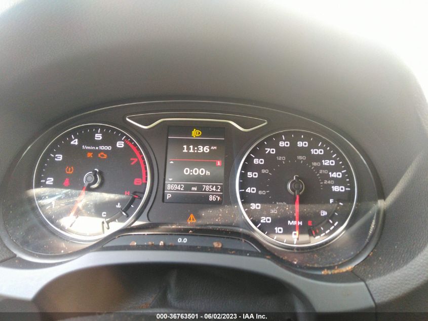 2016 AUDI A3 1.8T PREMIUM - WAUA7GFF1G1112053
