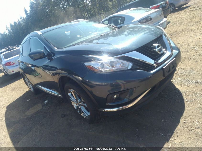 2016 NISSAN MURANO PLATINUM - 5N1AZ2MH9GN117316
