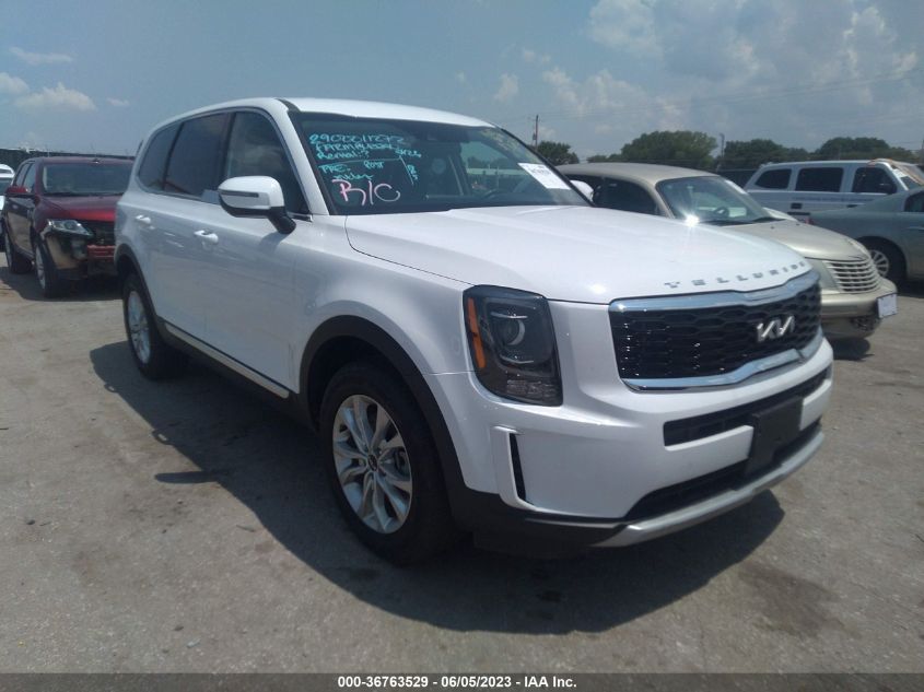 2022 KIA TELLURIDE LX - 5XYP24HC4NG303198