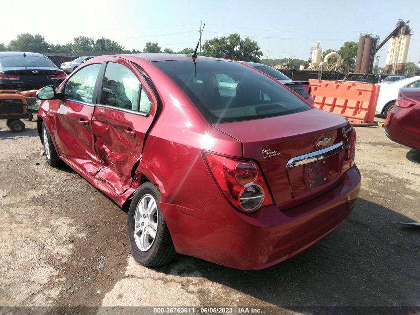 2014 CHEVROLET SONIC LT - 1G1JC5SB2E4218988