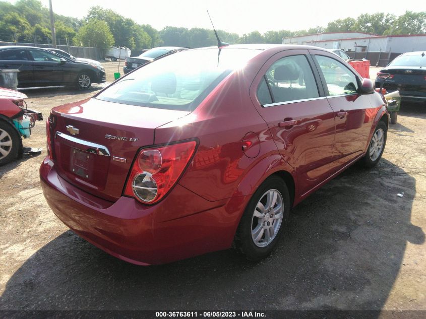 2014 CHEVROLET SONIC LT - 1G1JC5SB2E4218988