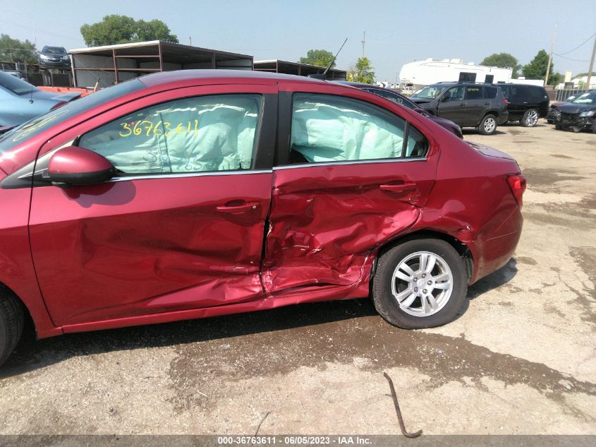 2014 CHEVROLET SONIC LT - 1G1JC5SB2E4218988
