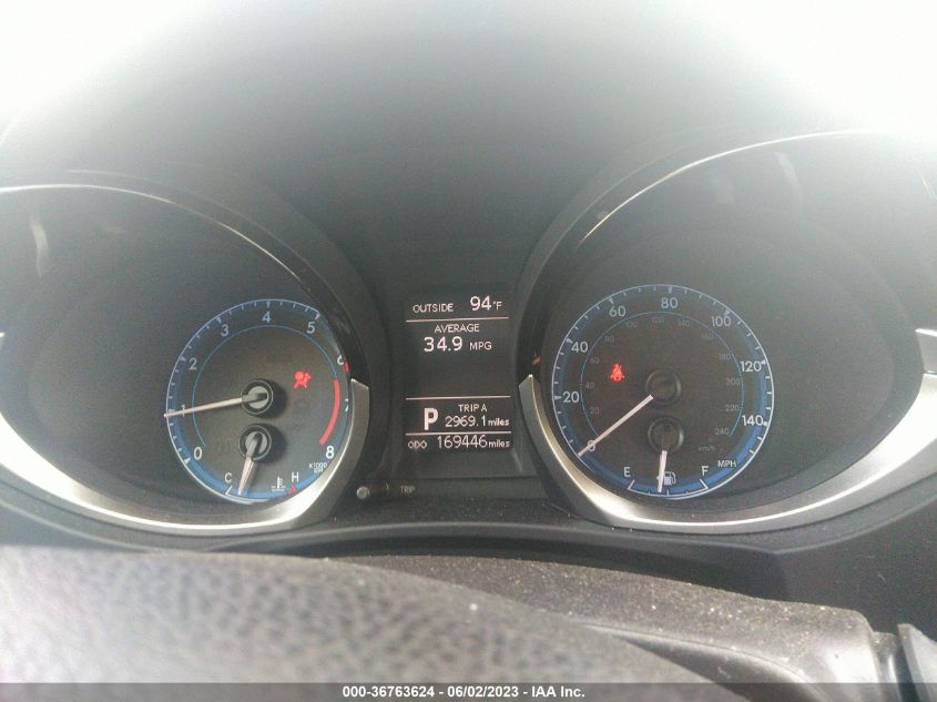 2016 TOYOTA COROLLA L/LE/S/S PLUS/LE PLUS - 2T1BURHE5GC531308