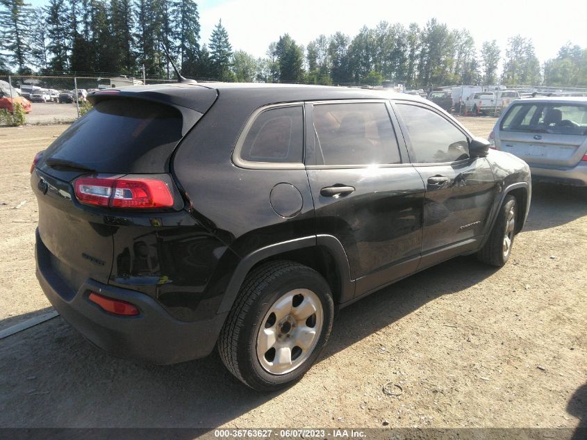 2017 JEEP CHEROKEE SPORT - 1C4PJLAB4HW603829